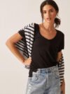 Avec Les Filles Wide-Leg Shorts